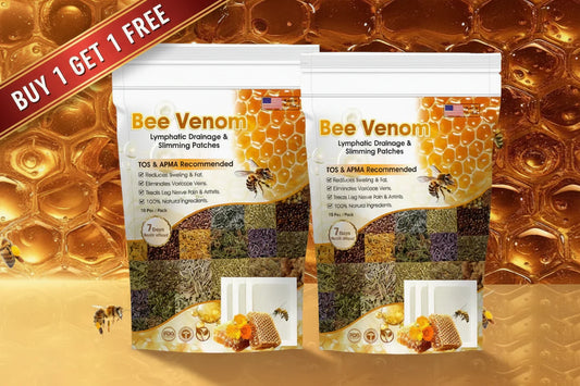 Bee Venom  Advanced Detox & Slim Foot Patch (Buy 1 Get 1) 🐝➕