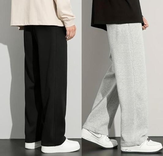 Men's Solid Drawstring Track Pant Combo of 2