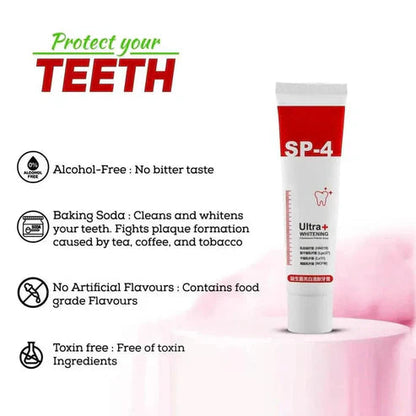 Sp-4 Breath Toothpaste Brightening & Stain Removing Toothpaste